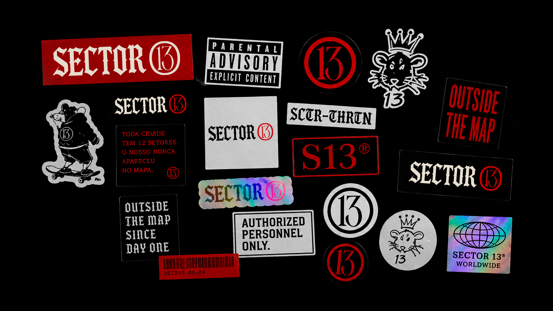 SECTOR 13 — aplicação visual