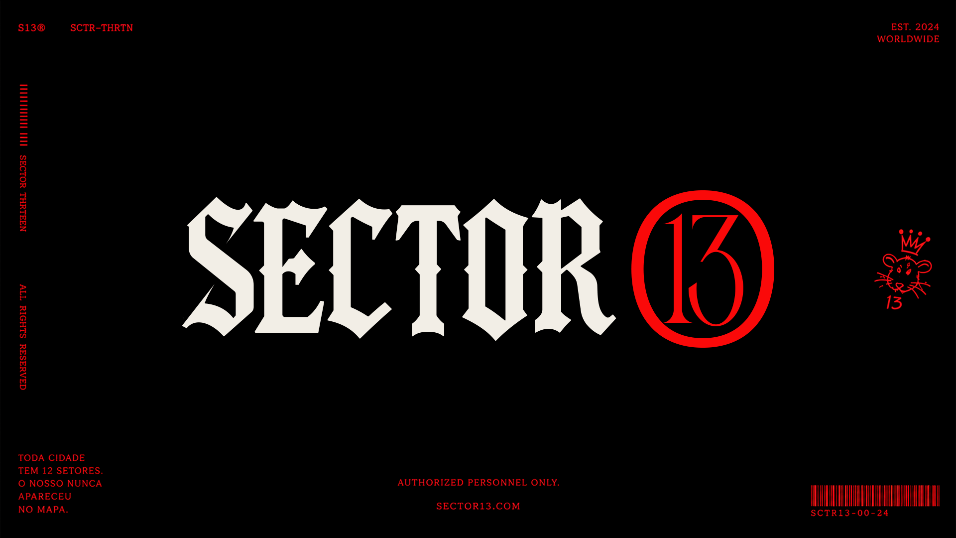 SECTOR 13 — capa do projeto