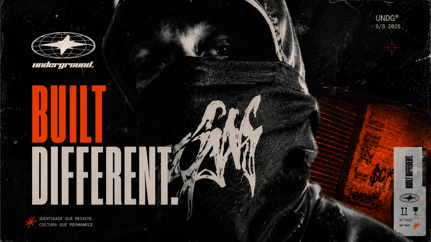 UNDG — material de campanha do drop